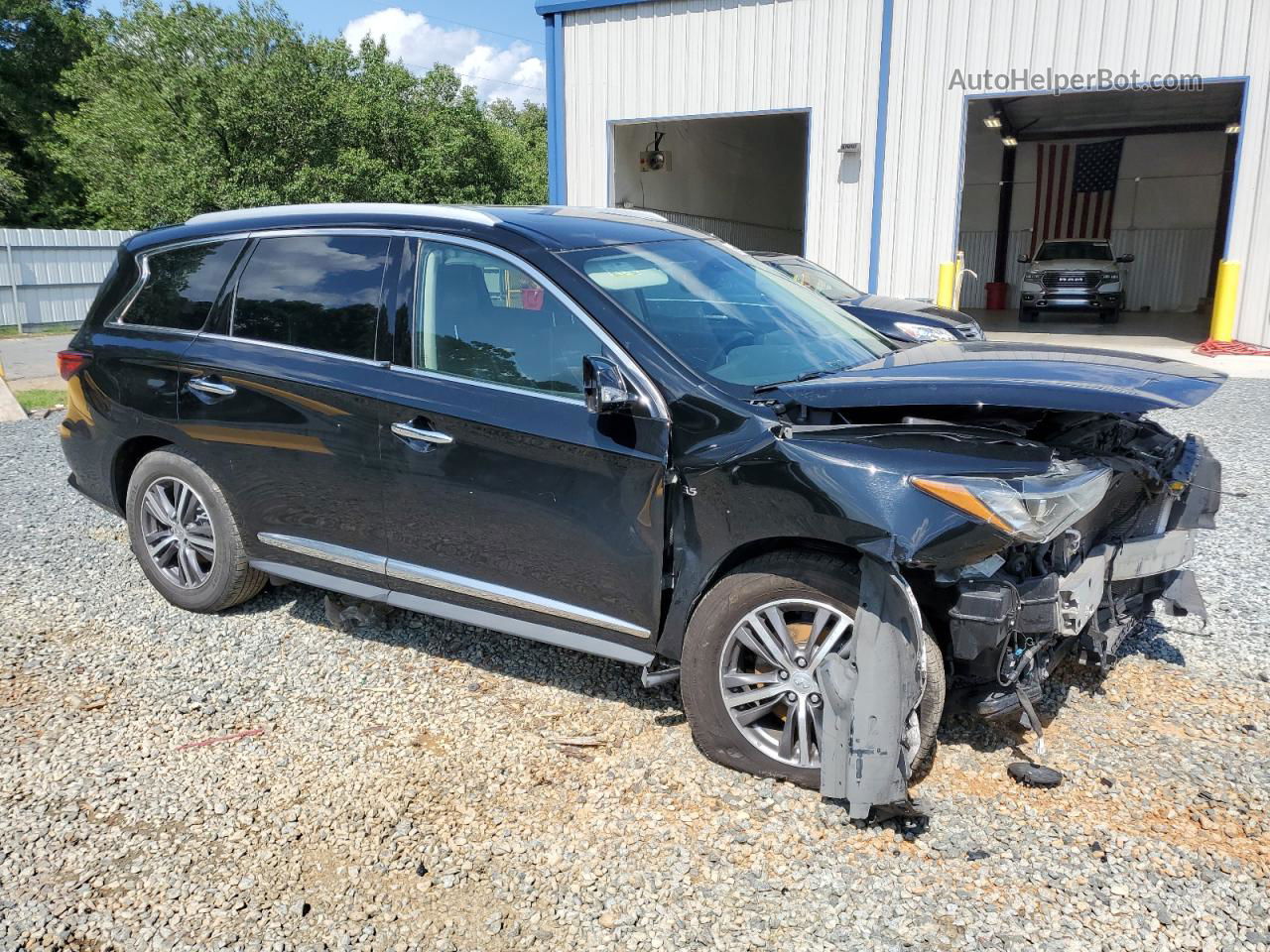 2017 Infiniti Qx60  Black vin: 5N1DL0MM1HC530845