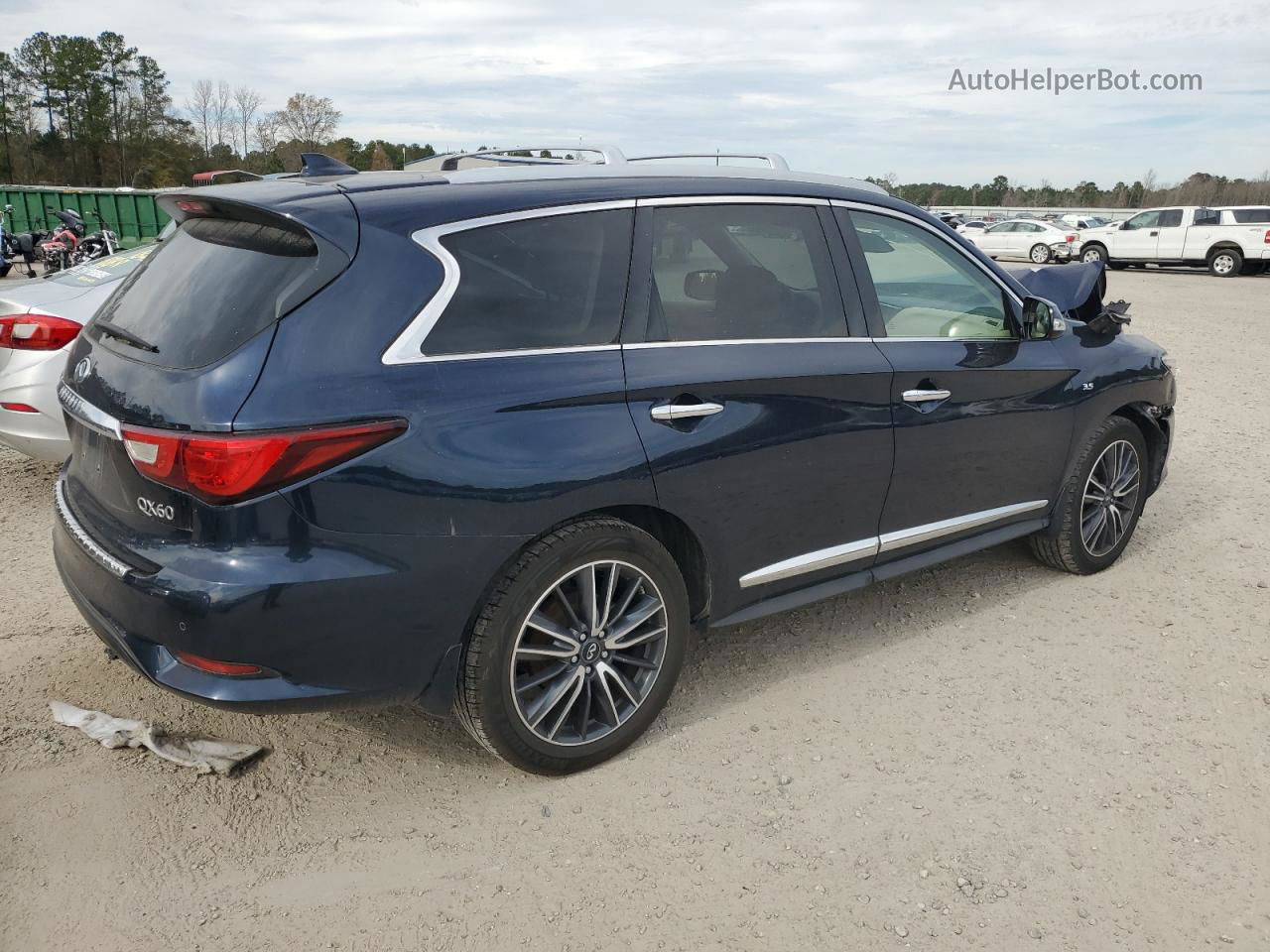 2017 Infiniti Qx60  Blue vin: 5N1DL0MM1HC549766