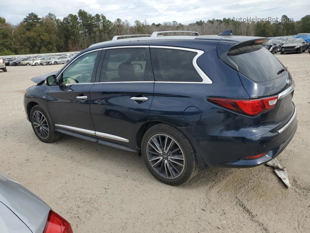 2017 Infiniti Qx60  Blue vin: 5N1DL0MM1HC549766