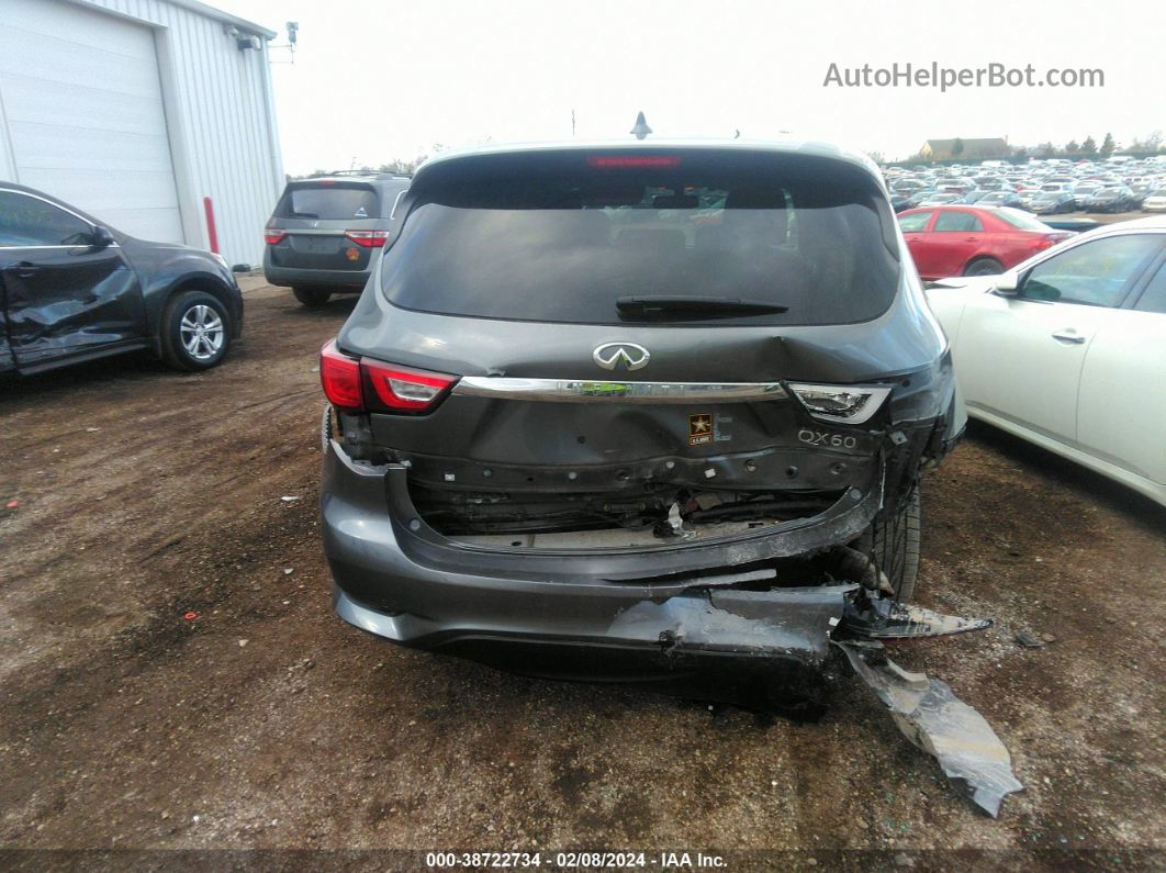 2017 Infiniti Qx60   Серый vin: 5N1DL0MM1HC554577