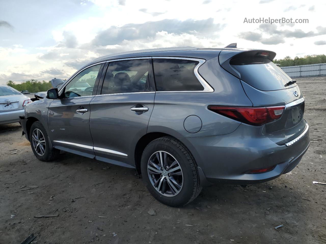 2017 Infiniti Qx60  Gray vin: 5N1DL0MM1HC559908