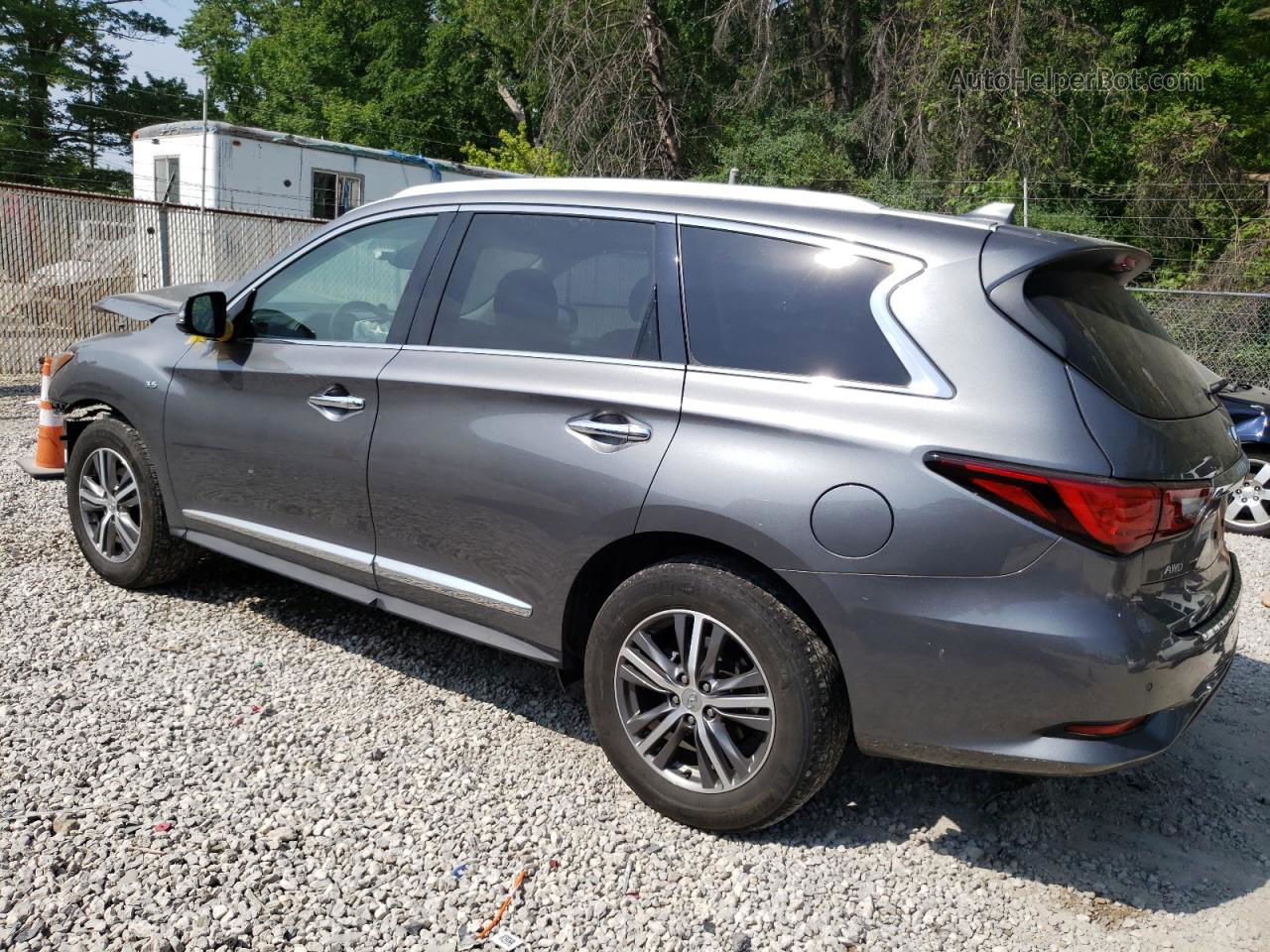 2020 Infiniti Qx60 Luxe Gray vin: 5N1DL0MM1LC502391