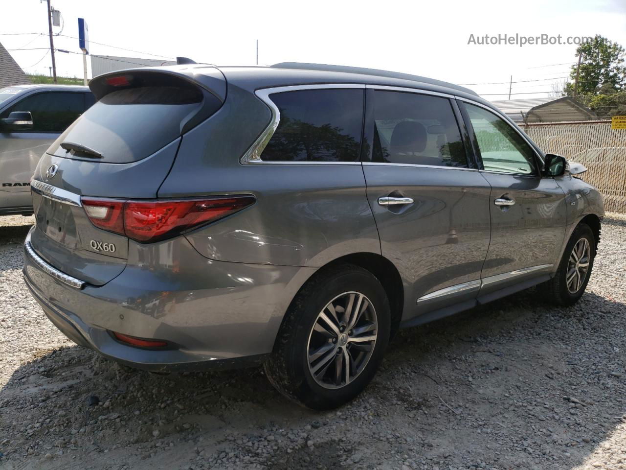 2020 Infiniti Qx60 Luxe Gray vin: 5N1DL0MM1LC502391