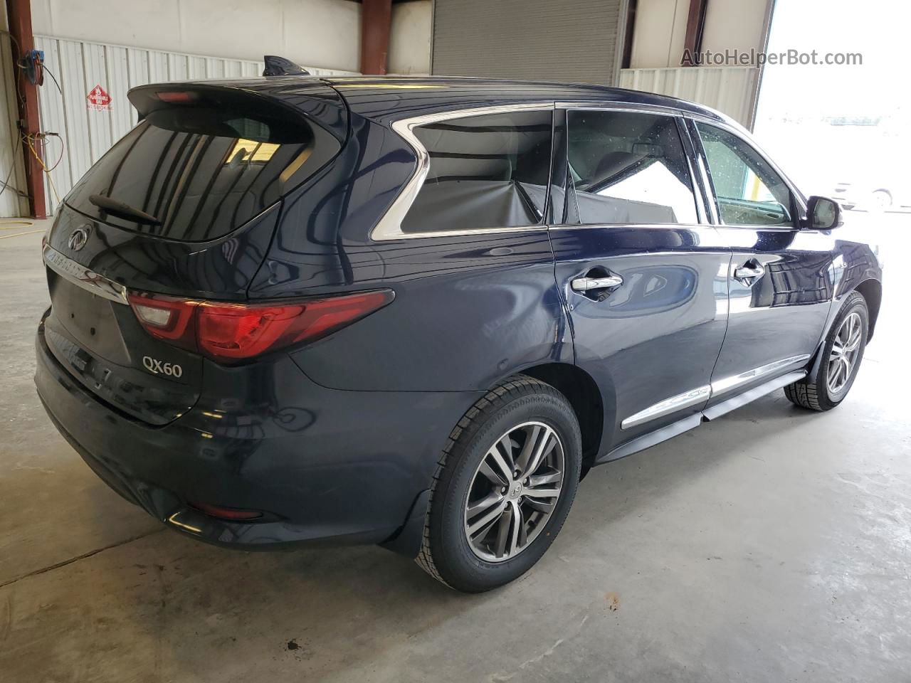 2020 Infiniti Qx60 Luxe Синий vin: 5N1DL0MM1LC505601