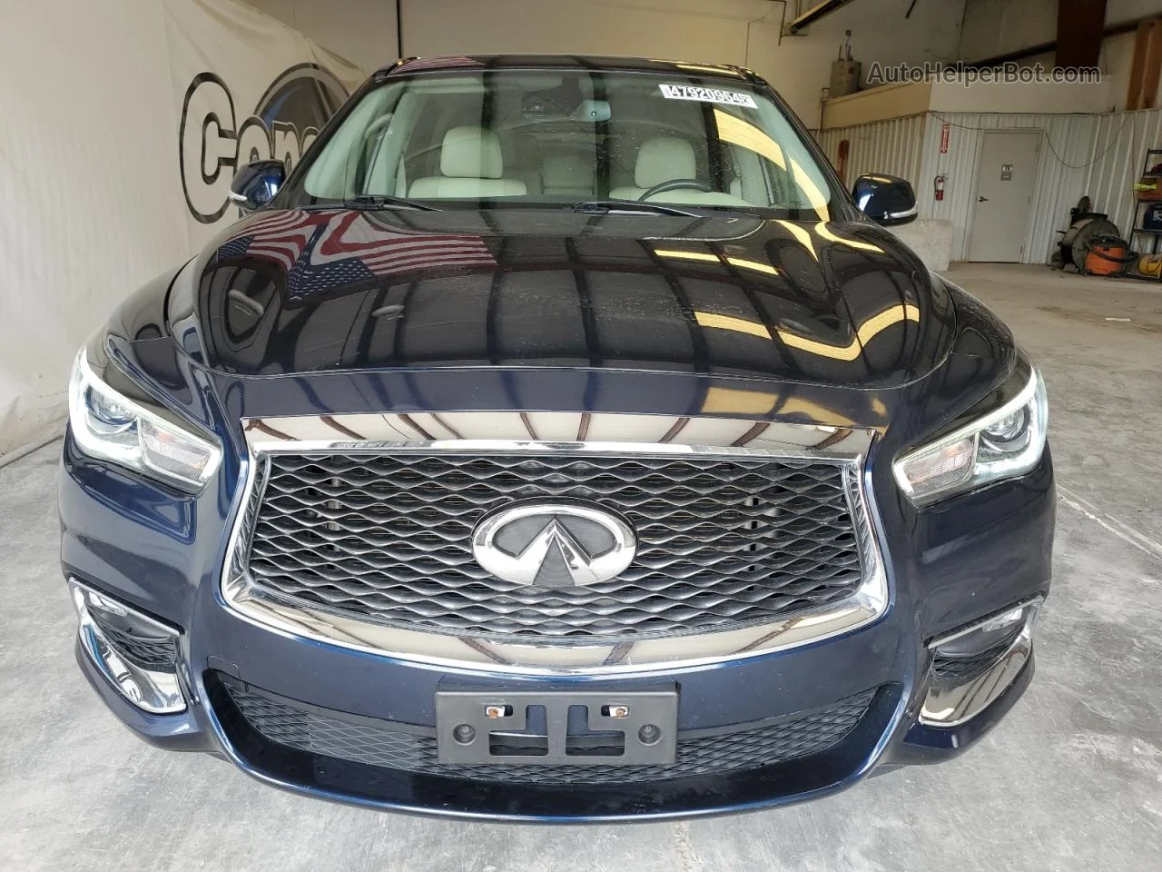 2020 Infiniti Qx60 Luxe Синий vin: 5N1DL0MM1LC505601