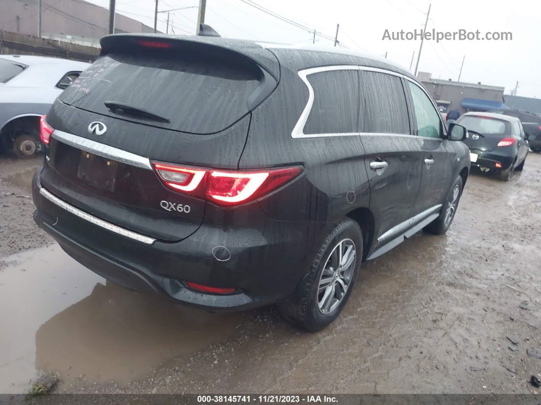 2020 Infiniti Qx60 Luxe Awd Черный vin: 5N1DL0MM1LC509812