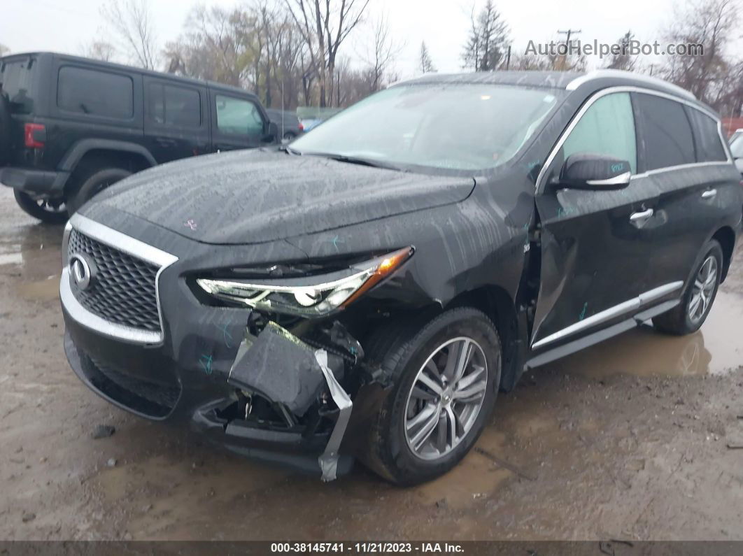 2020 Infiniti Qx60 Luxe Awd Черный vin: 5N1DL0MM1LC509812