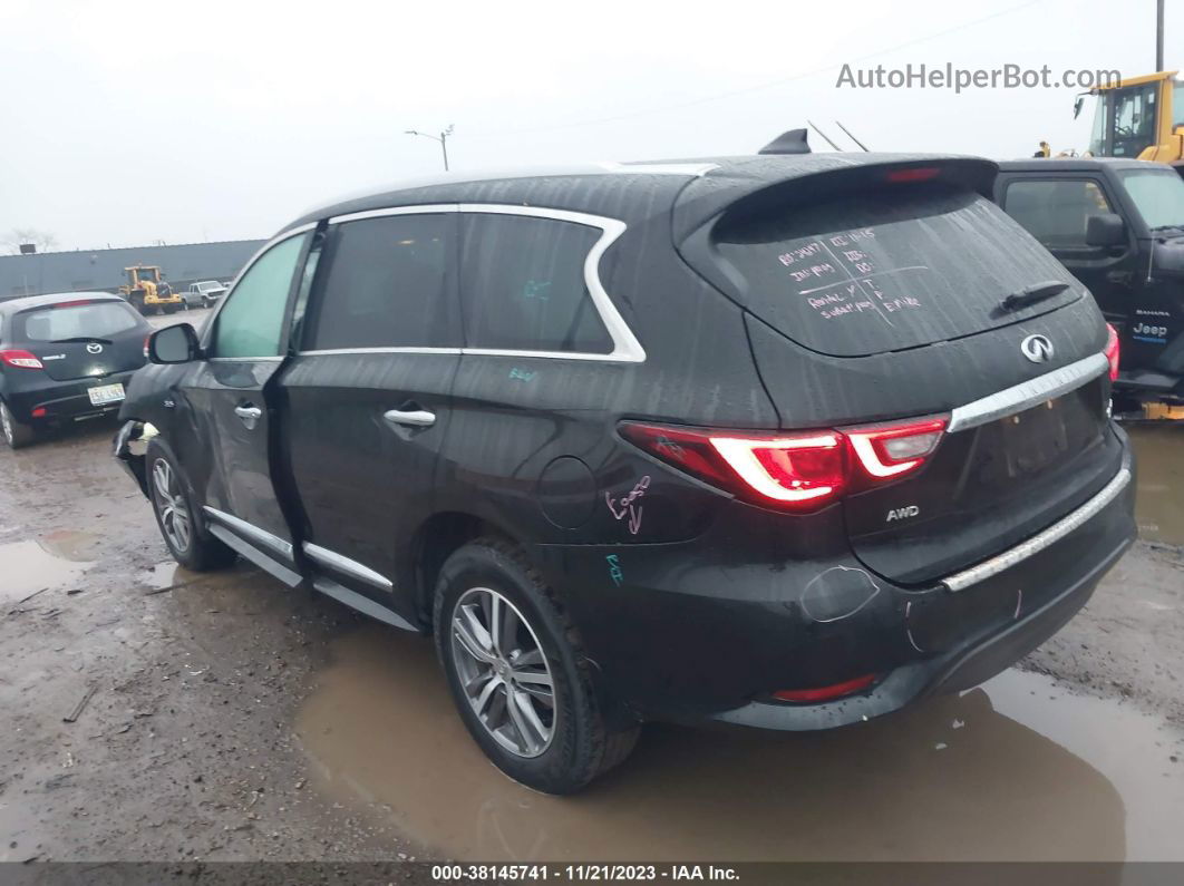 2020 Infiniti Qx60 Luxe Awd Черный vin: 5N1DL0MM1LC509812