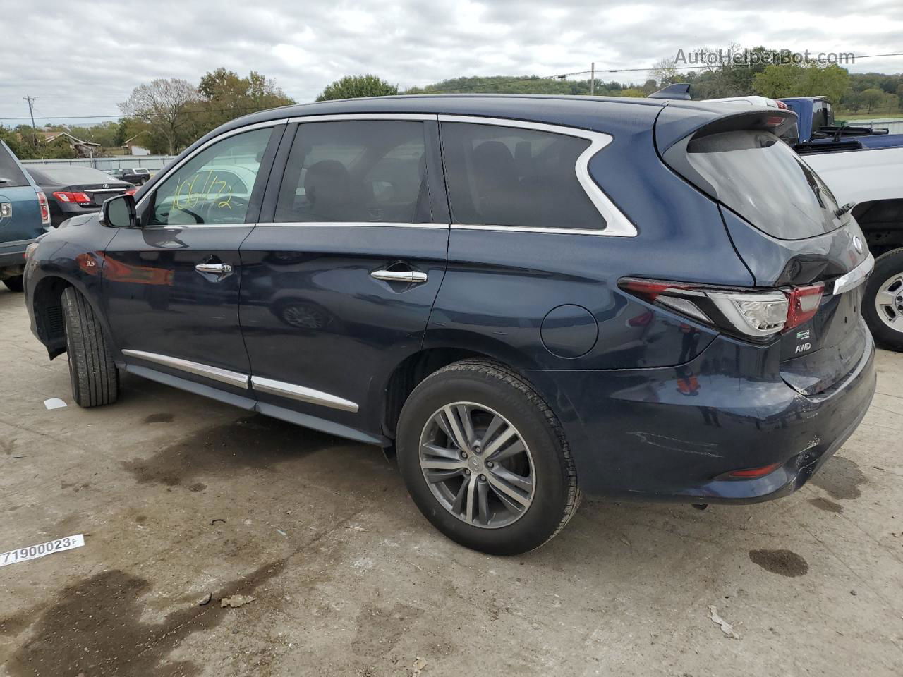 2020 Infiniti Qx60 Luxe Blue vin: 5N1DL0MM1LC515996