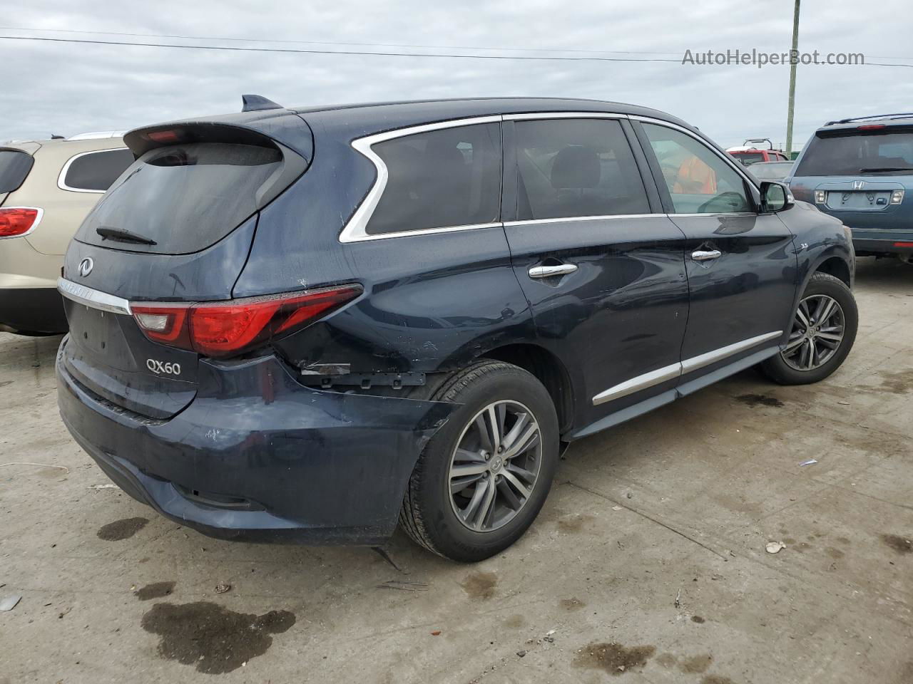 2020 Infiniti Qx60 Luxe Blue vin: 5N1DL0MM1LC515996