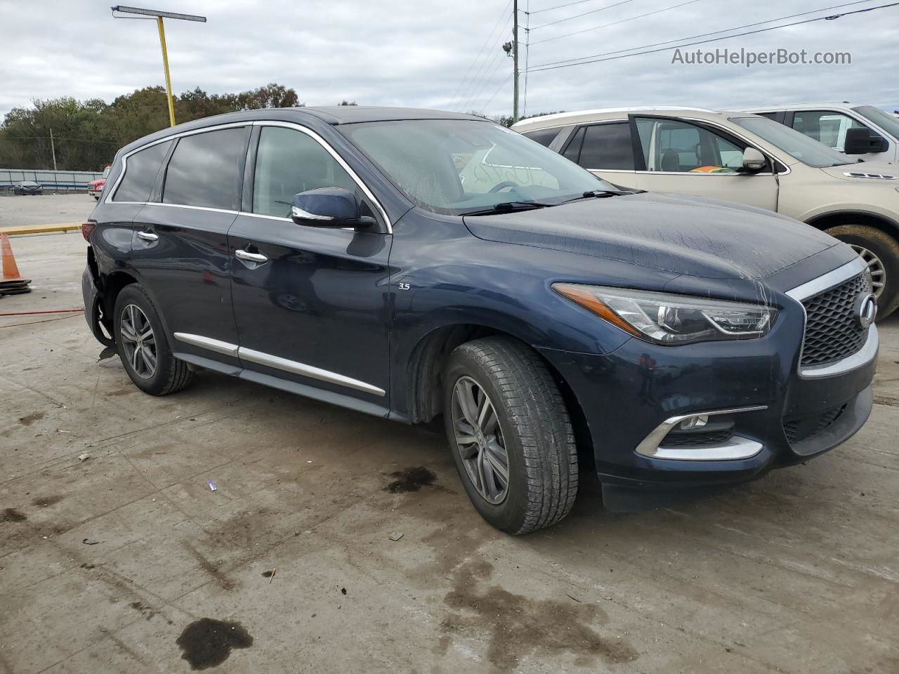 2020 Infiniti Qx60 Luxe Blue vin: 5N1DL0MM1LC515996