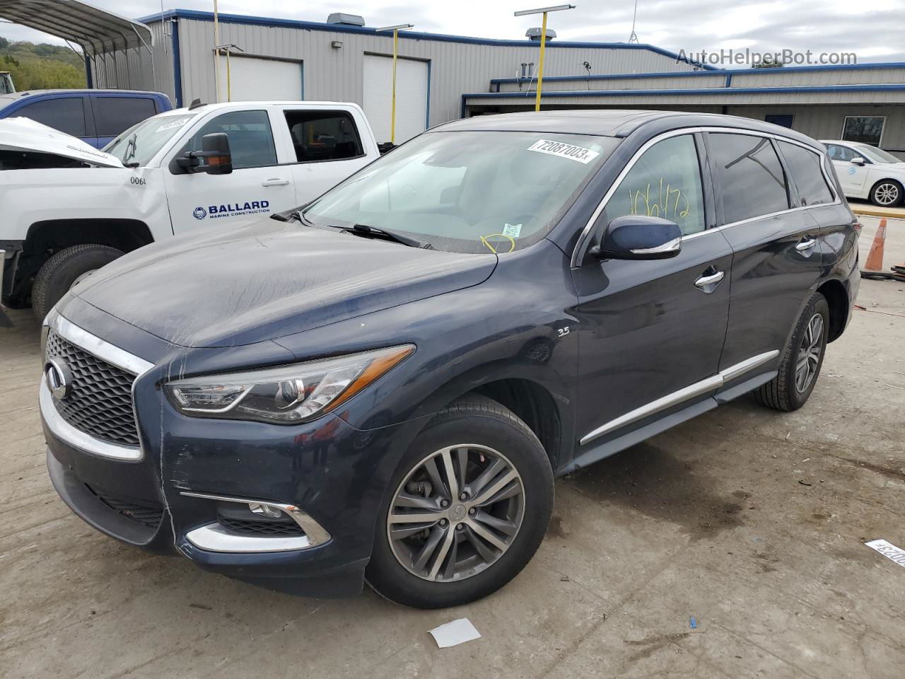 2020 Infiniti Qx60 Luxe Blue vin: 5N1DL0MM1LC515996