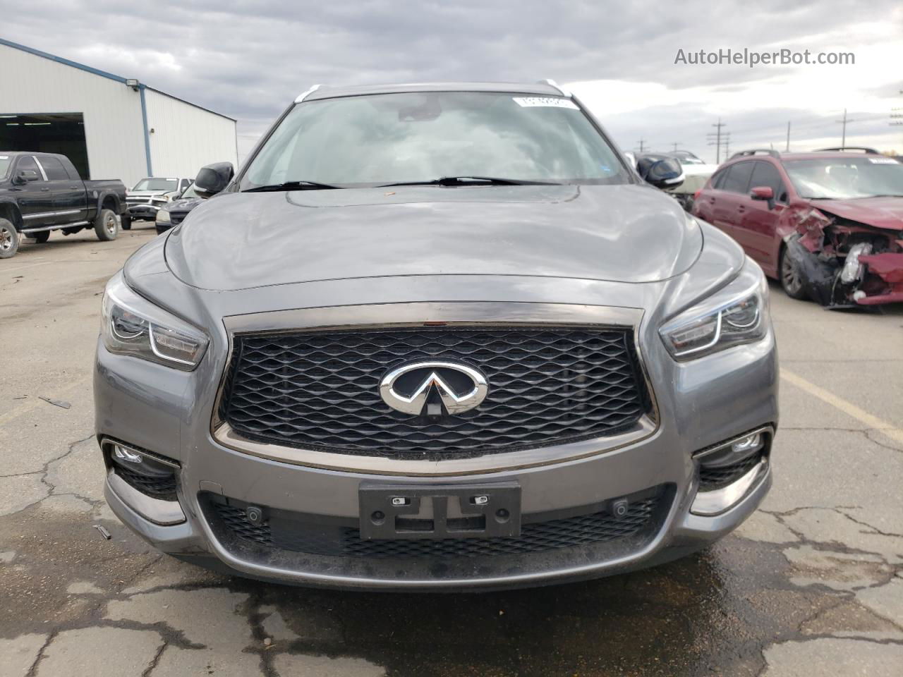 2020 Infiniti Qx60 Luxe Gray vin: 5N1DL0MM1LC534967