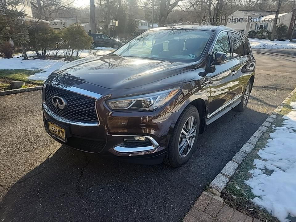 2020 Infiniti Qx60 Luxe/pure/special Edition Brown vin: 5N1DL0MM1LC541305