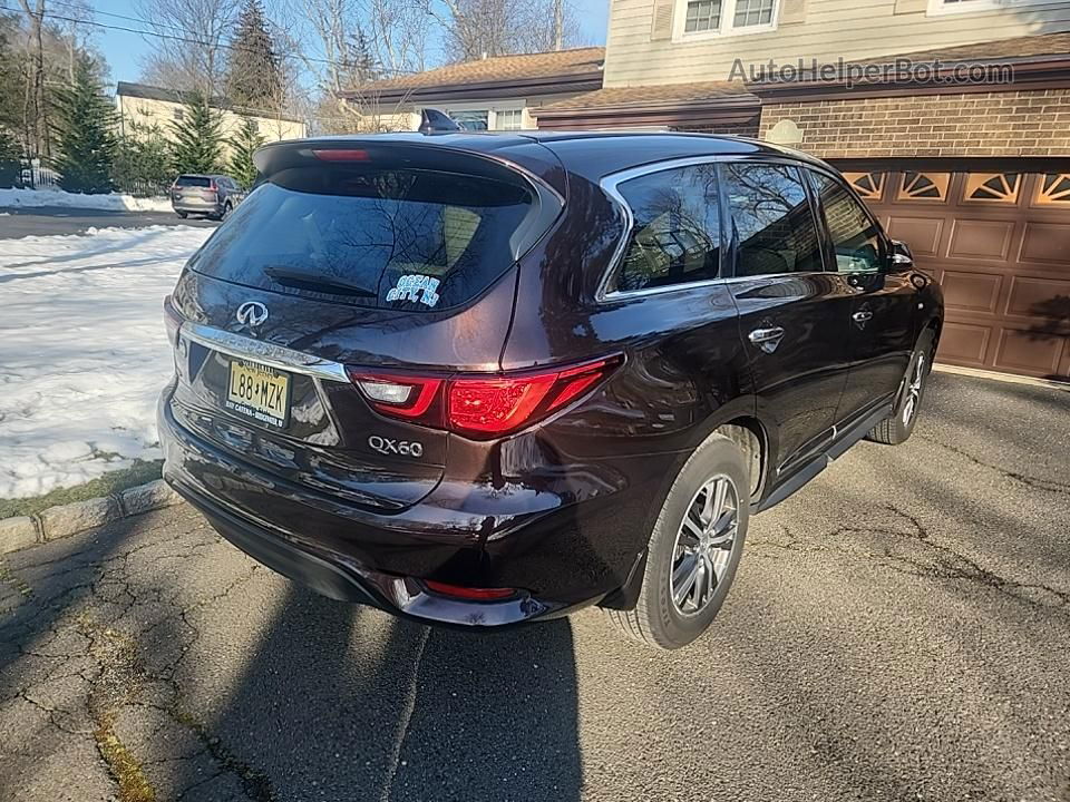 2020 Infiniti Qx60 Luxe/pure/special Edition Brown vin: 5N1DL0MM1LC541305