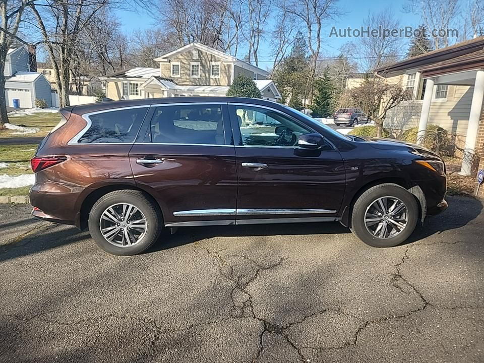 2020 Infiniti Qx60 Luxe/pure/special Edition Brown vin: 5N1DL0MM1LC541305