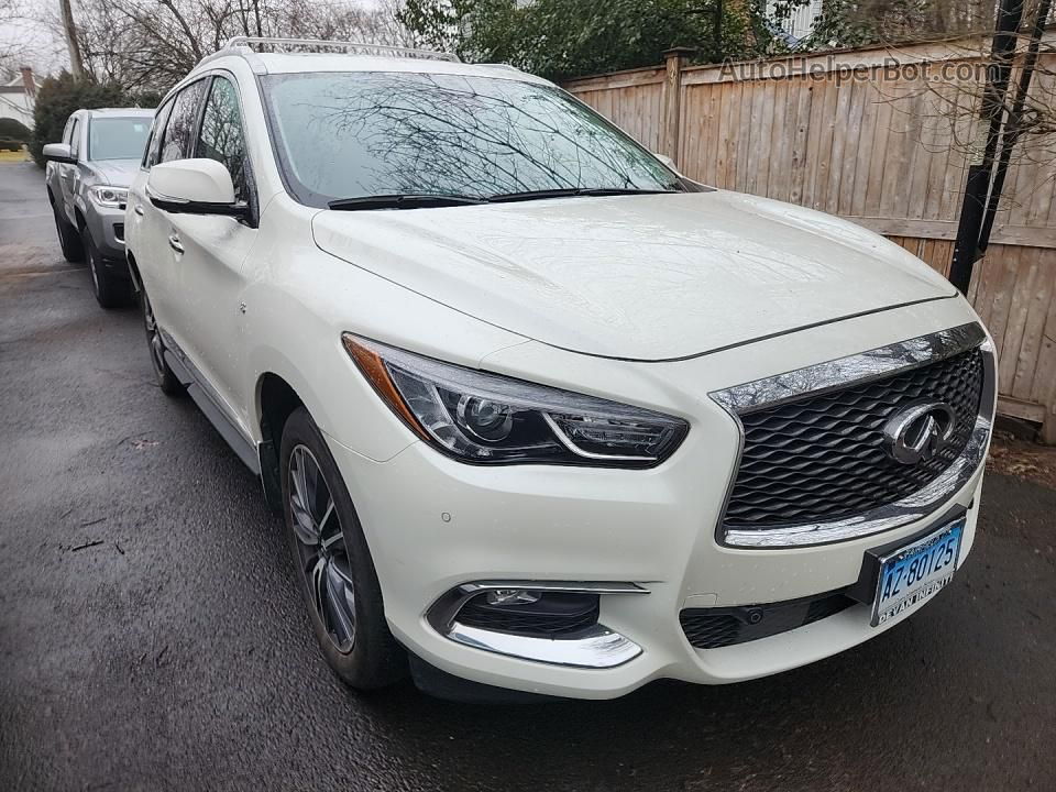 2020 Infiniti Qx60 Luxe/pure/special Edition White vin: 5N1DL0MM1LC544513