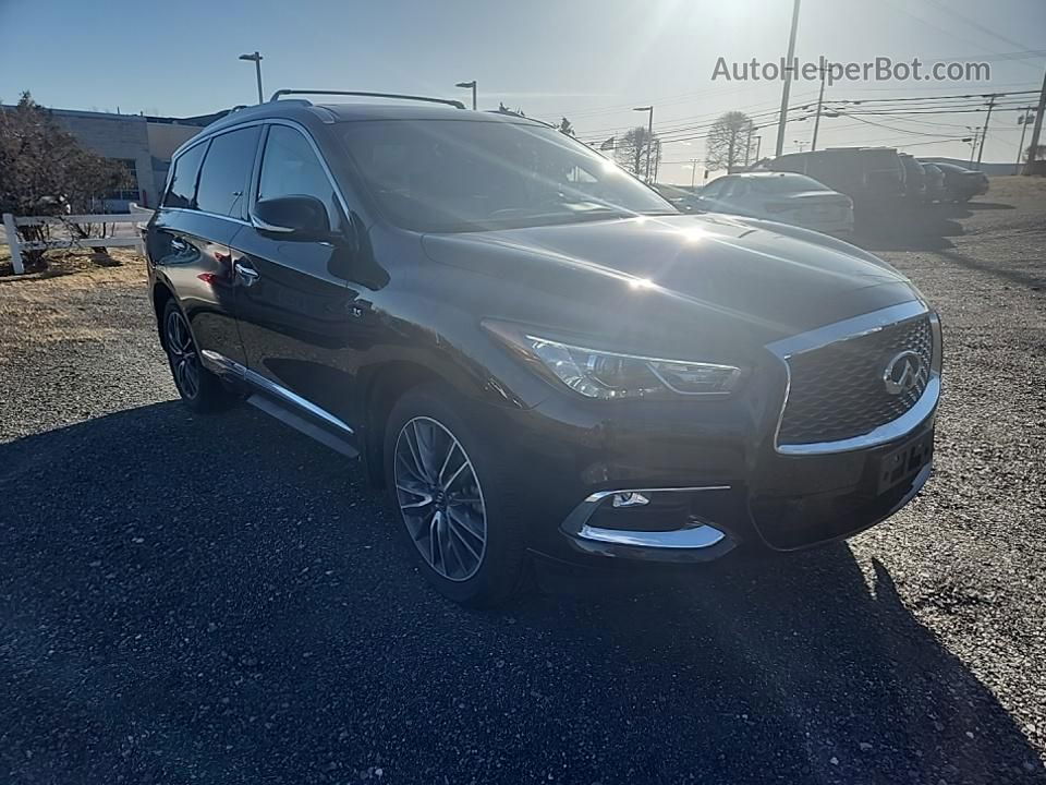 2020 Infiniti Qx60 Luxe/pure/special Edition Black vin: 5N1DL0MM1LC545435