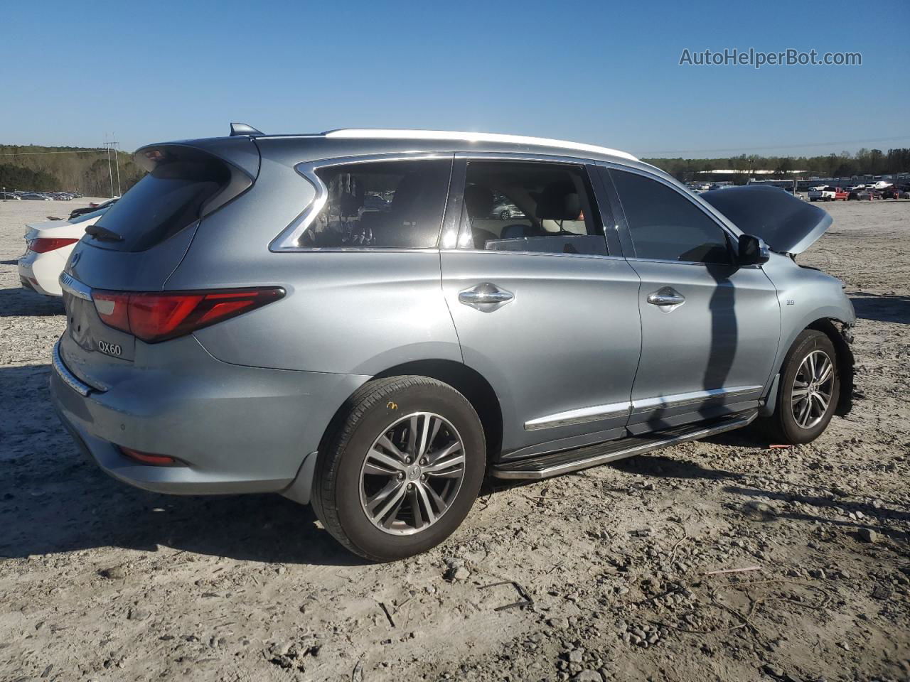 2017 Infiniti Qx60  Blue vin: 5N1DL0MM2HC502455