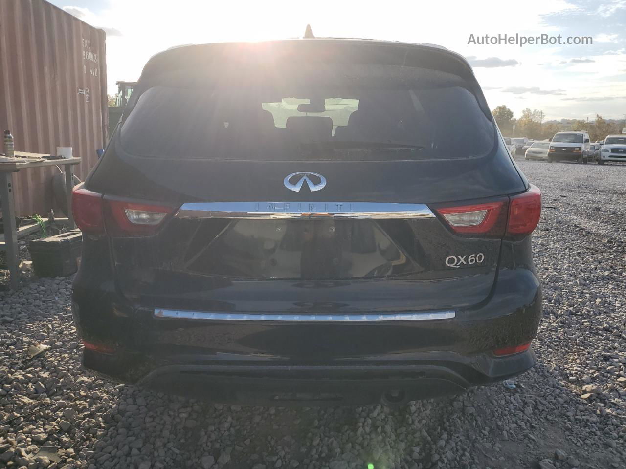 2017 Infiniti Qx60  Черный vin: 5N1DL0MM2HC508918