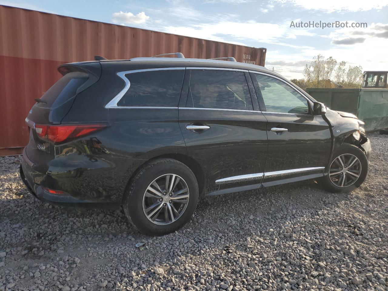 2017 Infiniti Qx60  Черный vin: 5N1DL0MM2HC508918