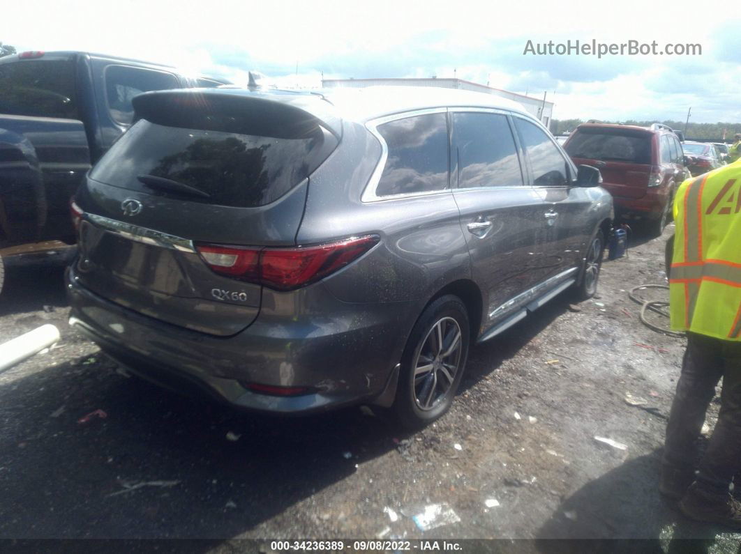 2017 Infiniti Qx60 Gray vin: 5N1DL0MM2HC511866