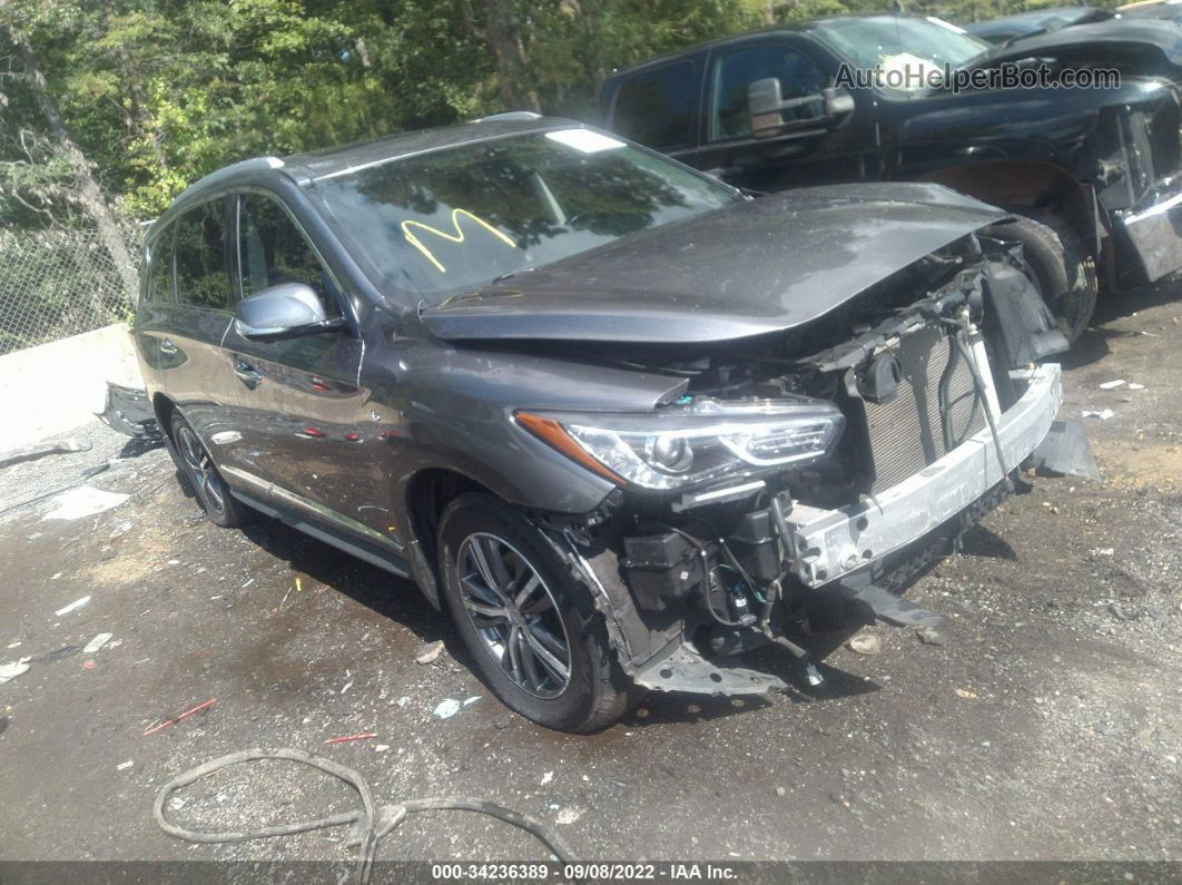 2017 Infiniti Qx60 Gray vin: 5N1DL0MM2HC511866