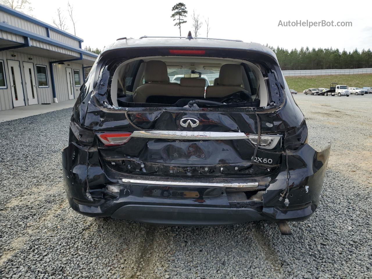 2017 Infiniti Qx60  Черный vin: 5N1DL0MM2HC513746