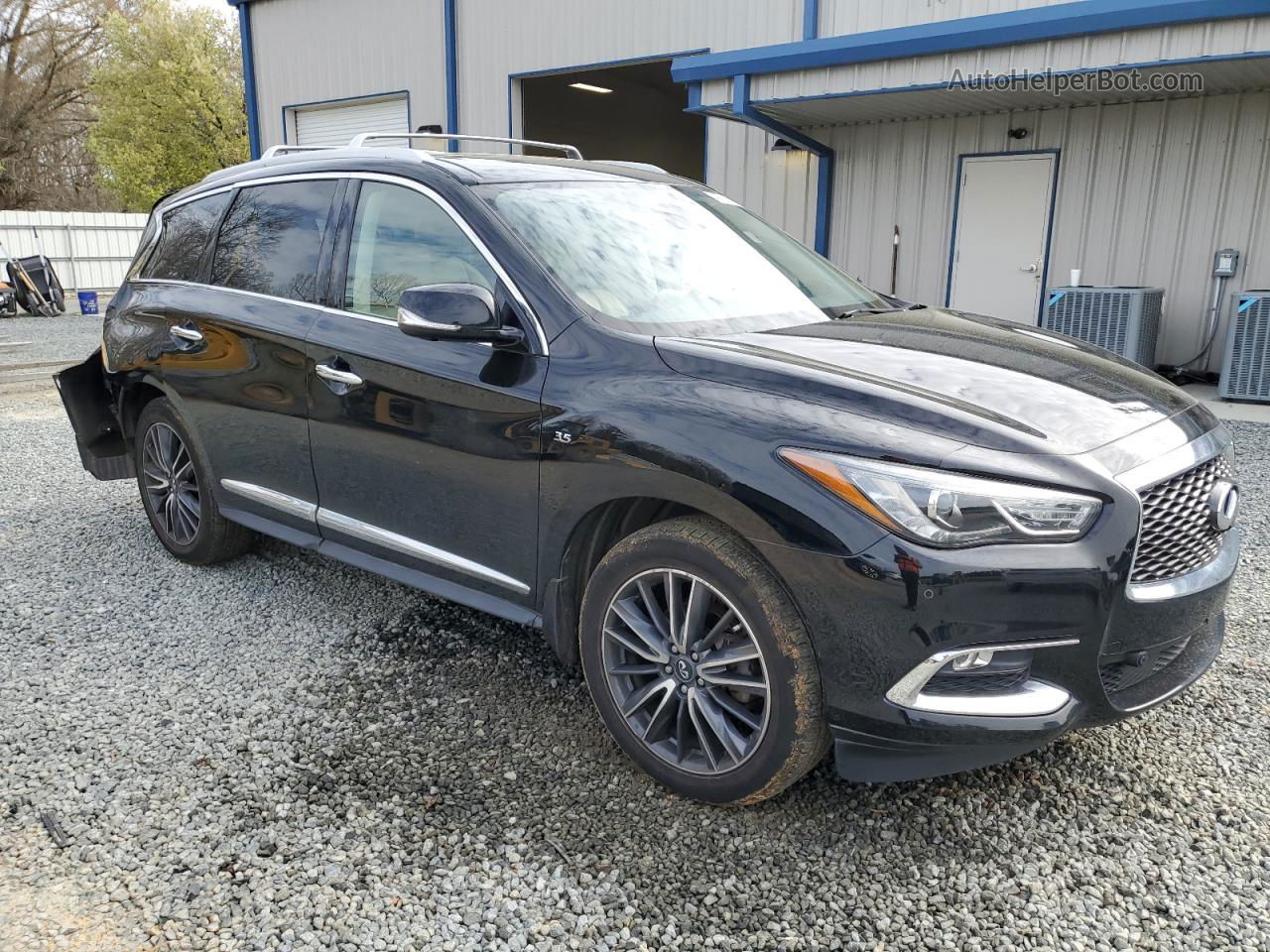 2017 Infiniti Qx60  Black vin: 5N1DL0MM2HC513746