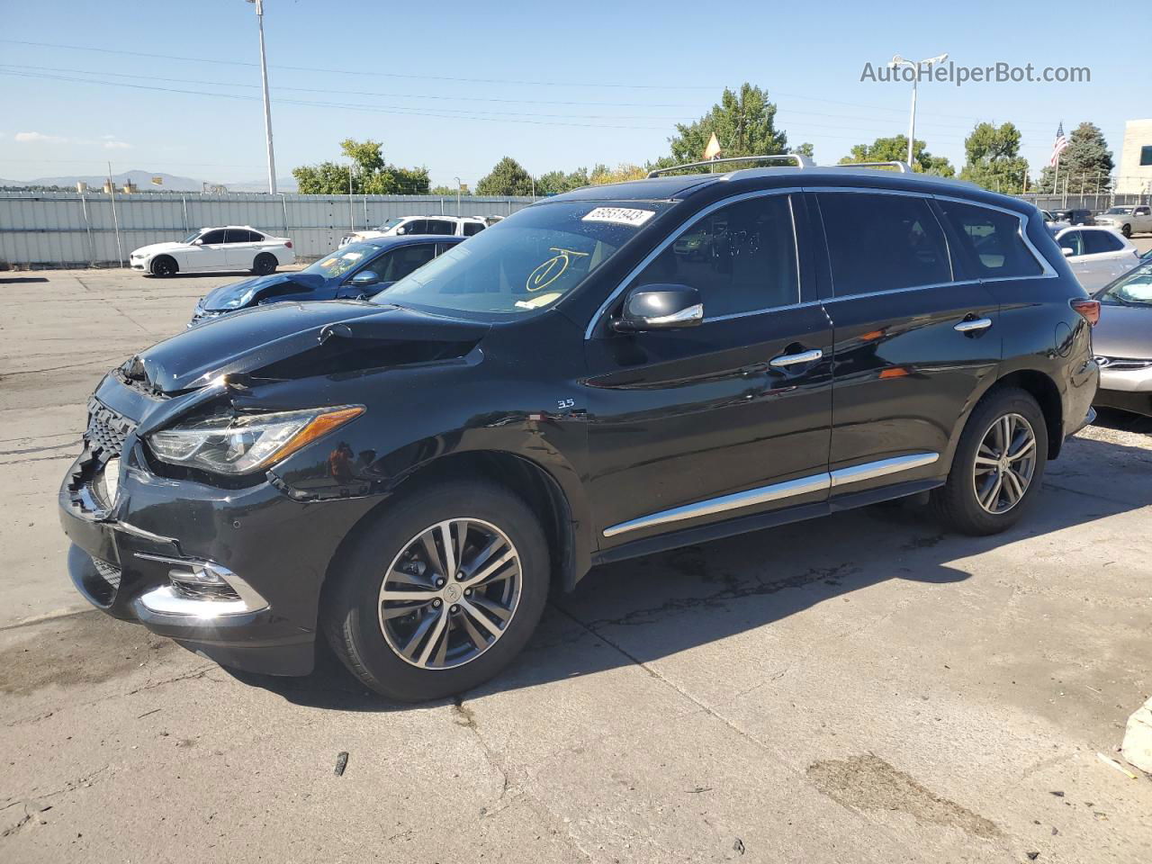 2017 Infiniti Qx60  Black vin: 5N1DL0MM2HC515366