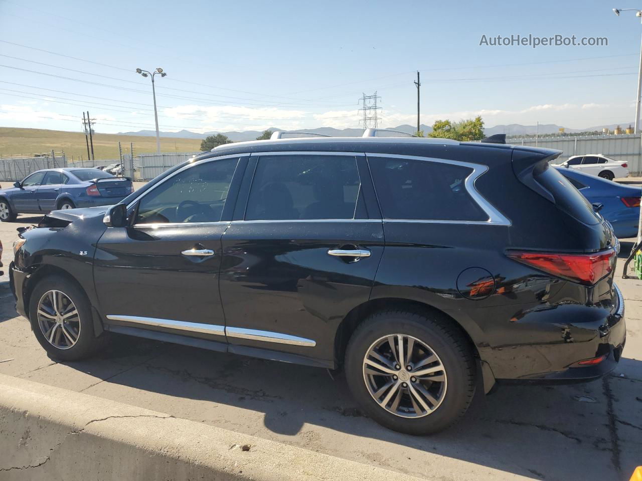 2017 Infiniti Qx60  Черный vin: 5N1DL0MM2HC515366