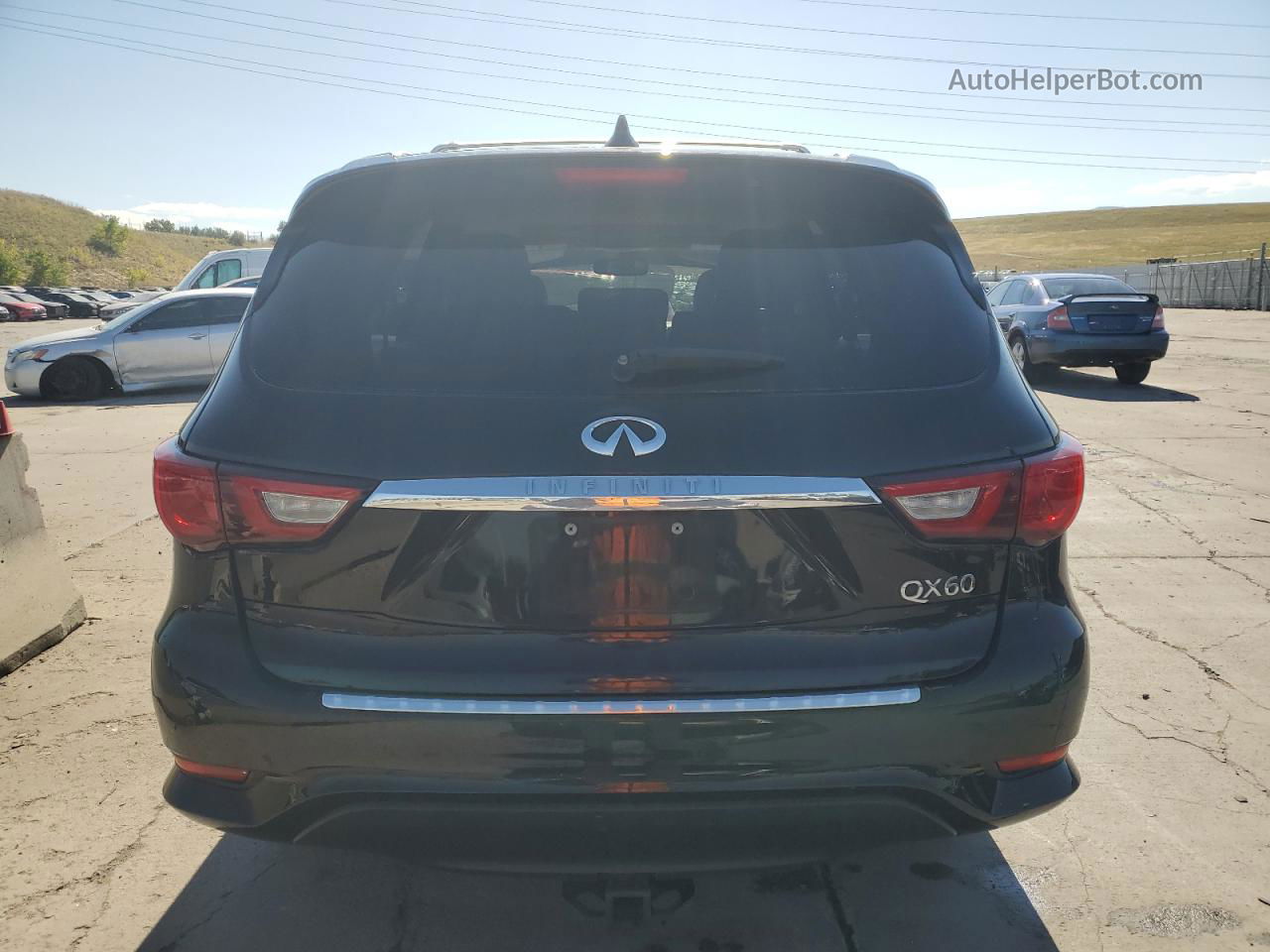 2017 Infiniti Qx60  Черный vin: 5N1DL0MM2HC515366