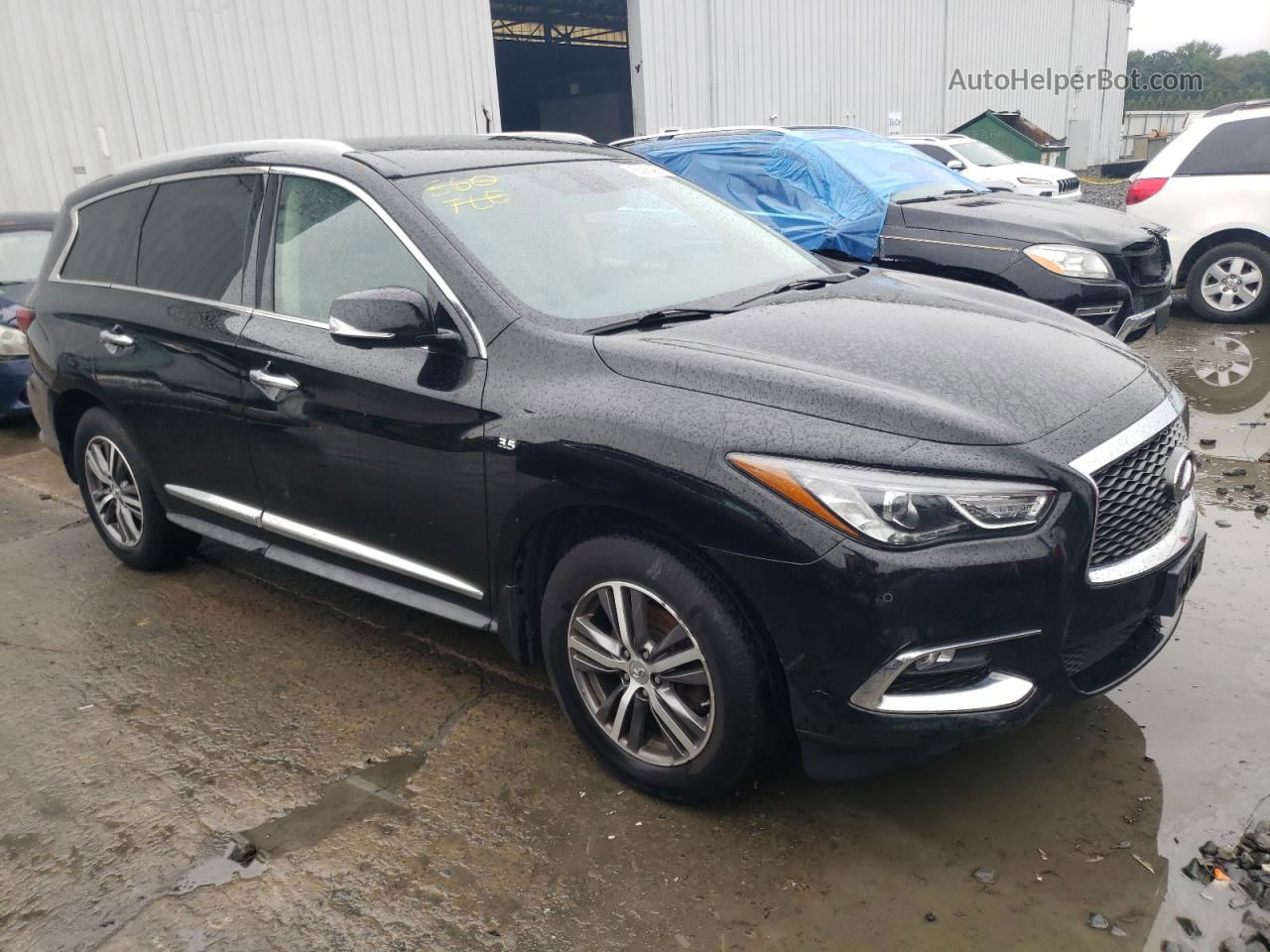 2017 Infiniti Qx60  Black vin: 5N1DL0MM2HC518350