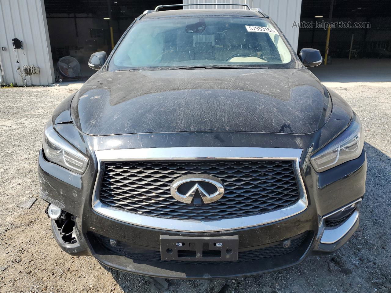 2017 Infiniti Qx60  Black vin: 5N1DL0MM2HC522110