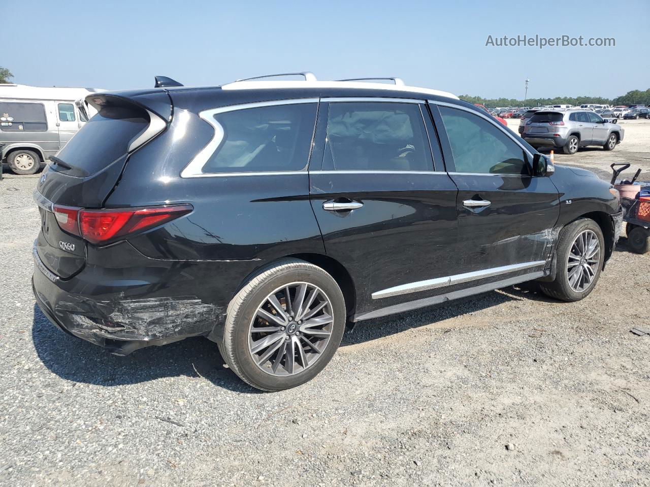 2017 Infiniti Qx60  Black vin: 5N1DL0MM2HC522110