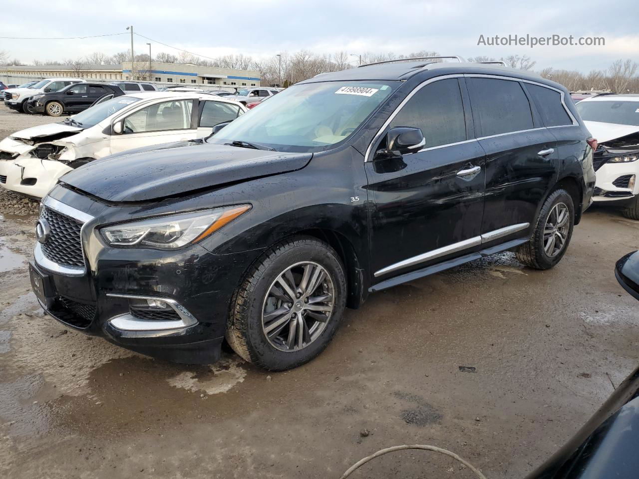 2017 Infiniti Qx60  Black vin: 5N1DL0MM2HC525170