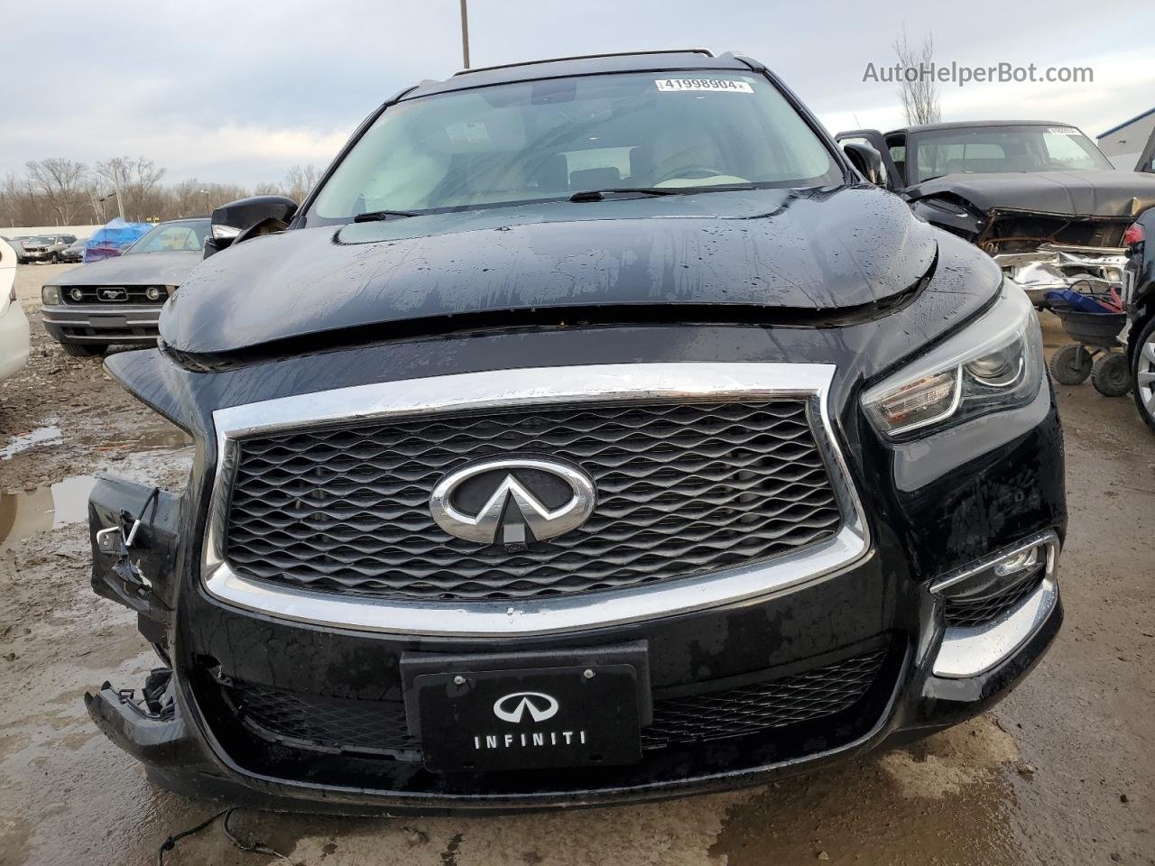 2017 Infiniti Qx60  Black vin: 5N1DL0MM2HC525170