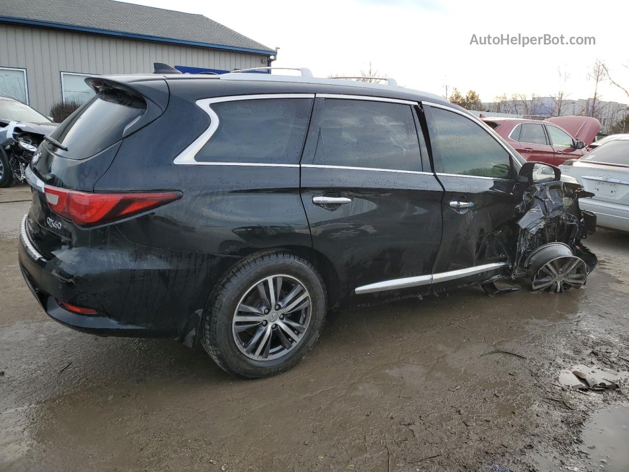 2017 Infiniti Qx60  Black vin: 5N1DL0MM2HC525170