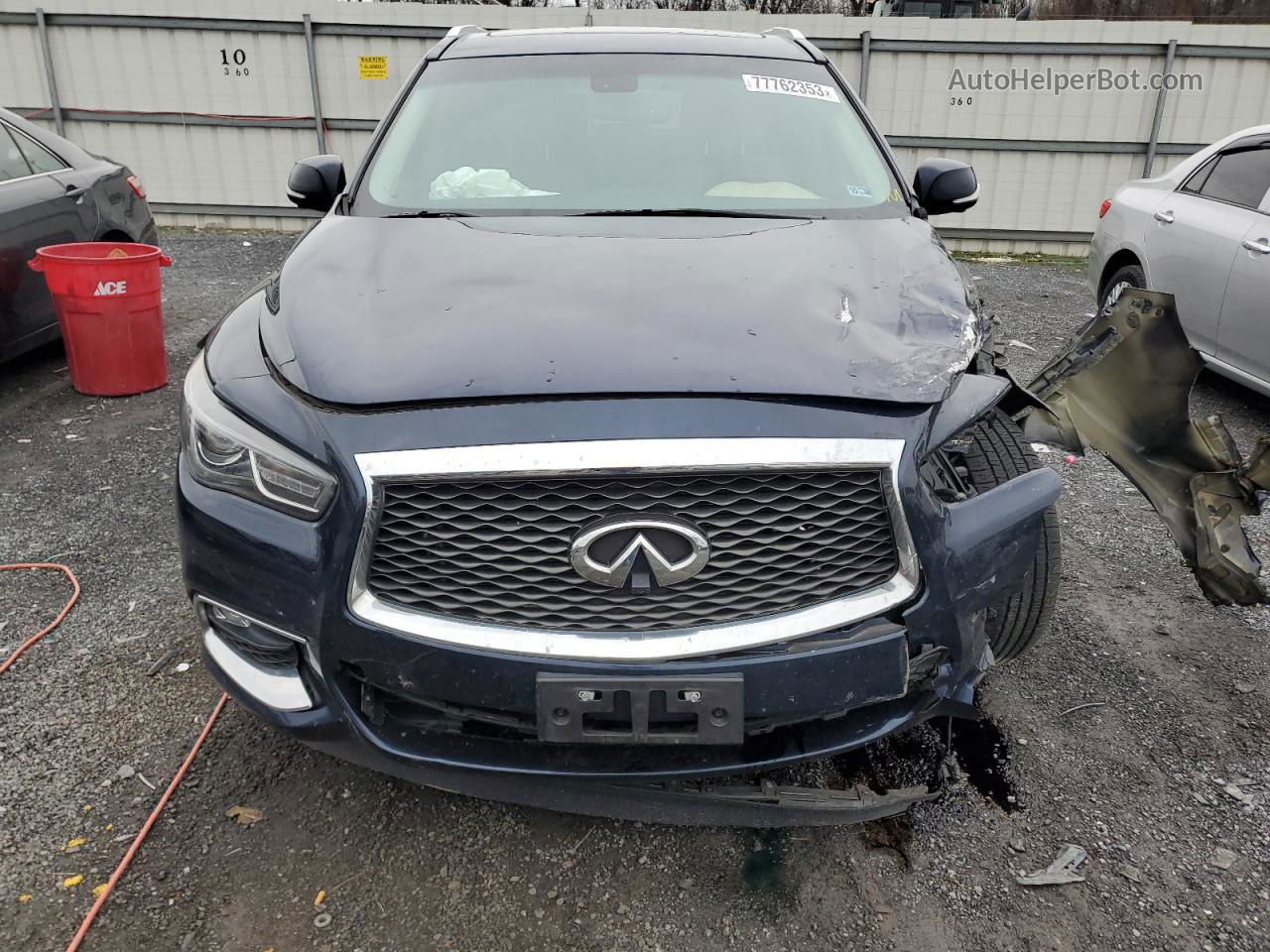 2017 Infiniti Qx60  Blue vin: 5N1DL0MM2HC545709