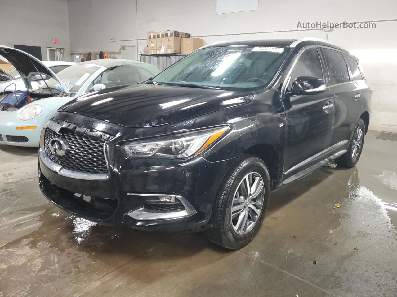 2020 Infiniti Qx60 Luxe Black vin: 5N1DL0MM2LC502254