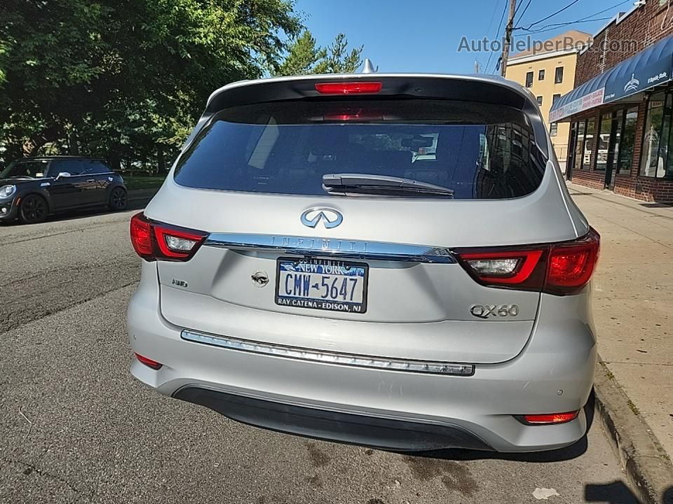 2020 Infiniti Qx60 Luxe Silver vin: 5N1DL0MM2LC504893