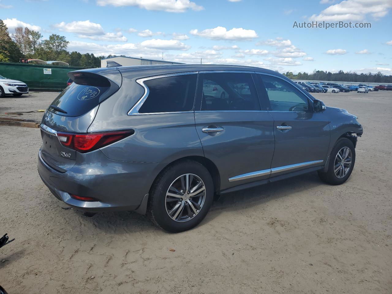 2020 Infiniti Qx60 Luxe Gray vin: 5N1DL0MM2LC518003