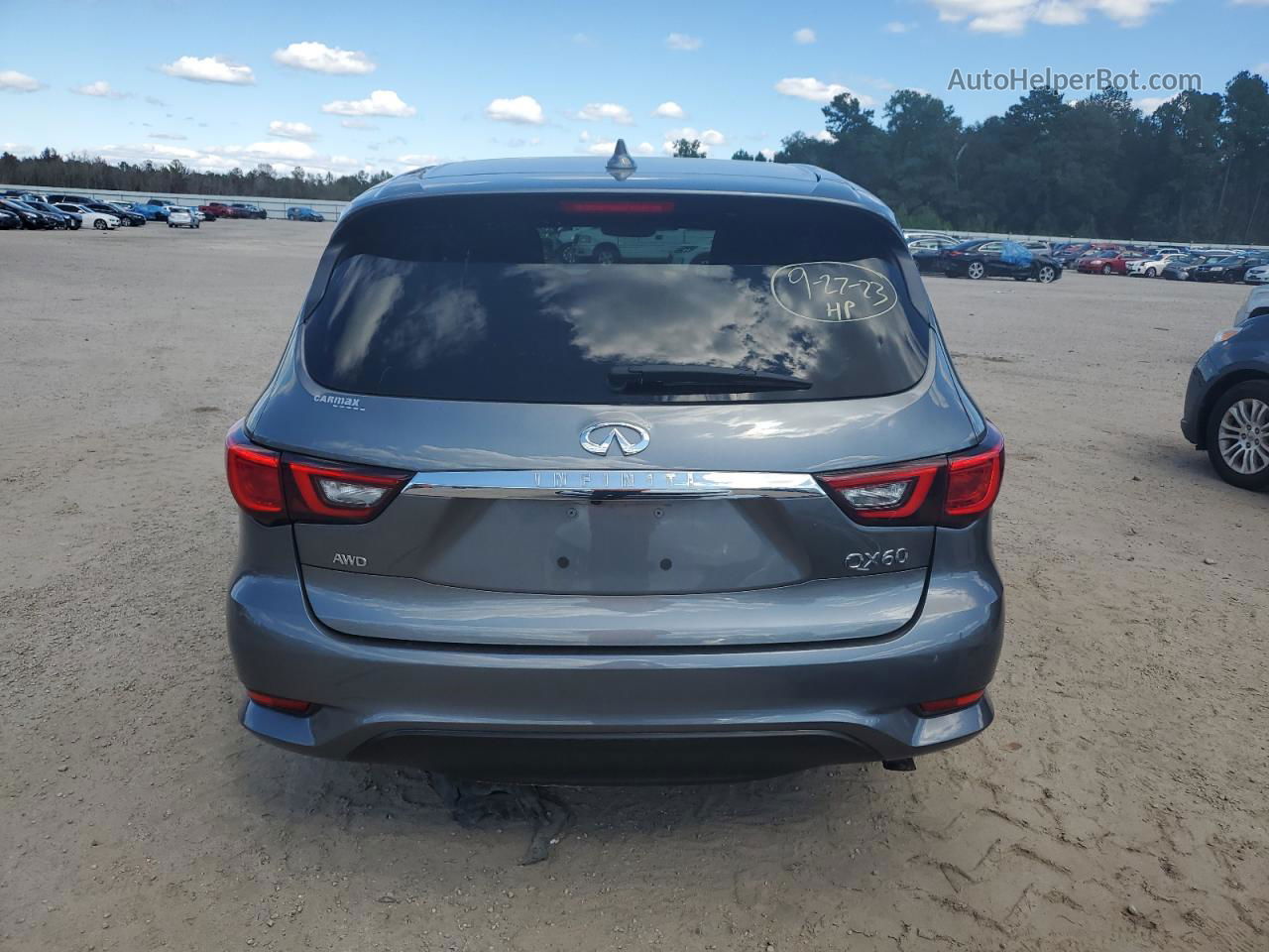 2020 Infiniti Qx60 Luxe Gray vin: 5N1DL0MM2LC518003