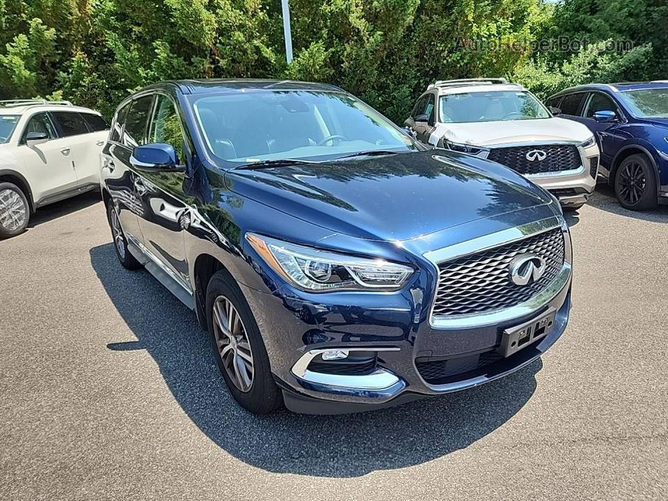 2020 Infiniti Qx60 Pure Синий vin: 5N1DL0MM2LC525582