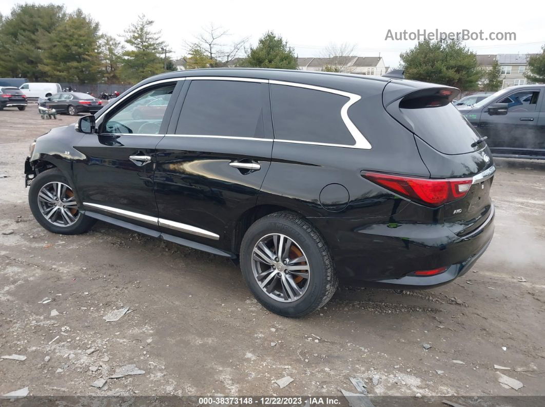 2020 Infiniti Qx60 Pure Awd Черный vin: 5N1DL0MM2LC530927