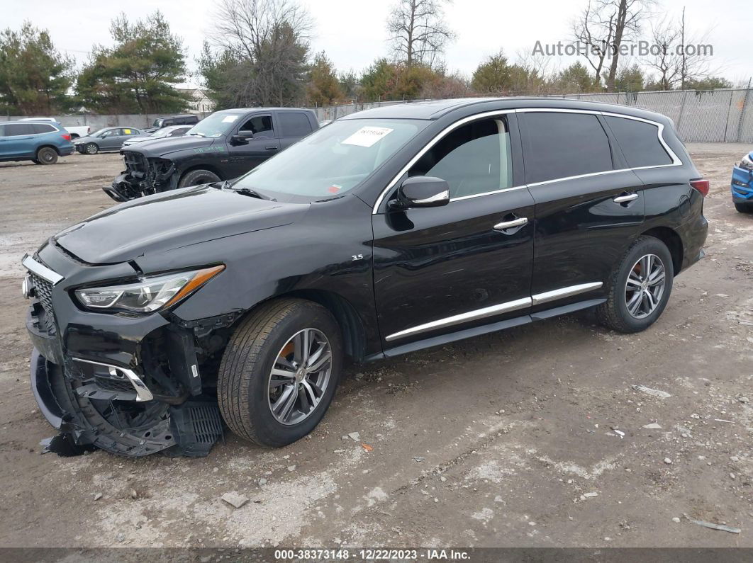 2020 Infiniti Qx60 Pure Awd Black vin: 5N1DL0MM2LC530927