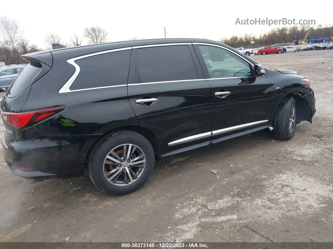 2020 Infiniti Qx60 Pure Awd Черный vin: 5N1DL0MM2LC530927