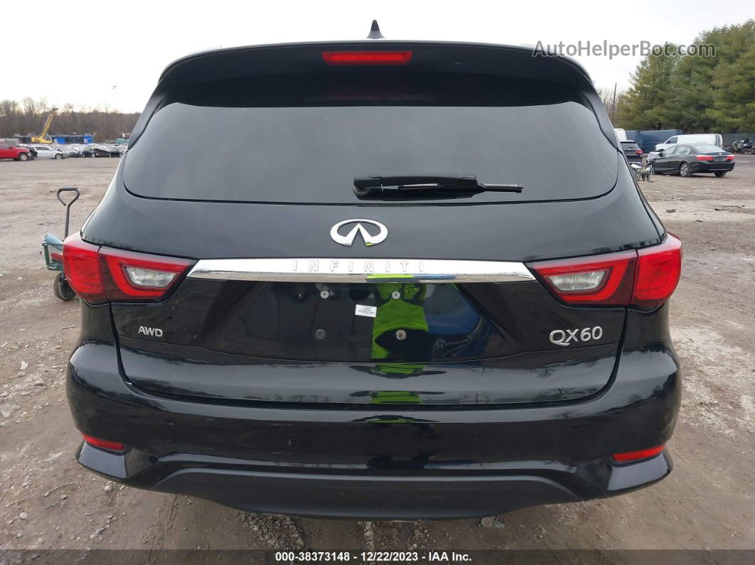 2020 Infiniti Qx60 Pure Awd Черный vin: 5N1DL0MM2LC530927