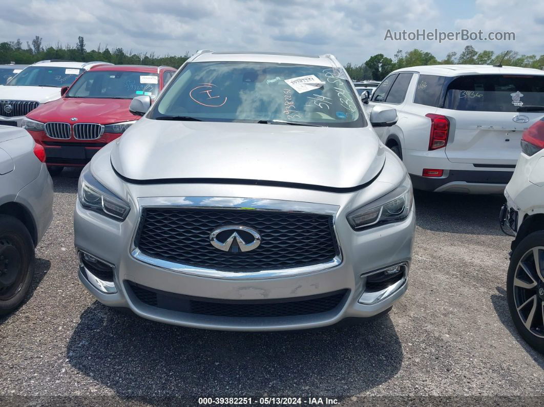 2020 Infiniti Qx60 Luxe Awd Gray vin: 5N1DL0MM2LC536324