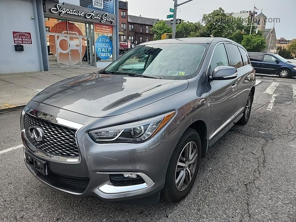 2020 Infiniti Qx60 Pure Gray vin: 5N1DL0MM2LC537974